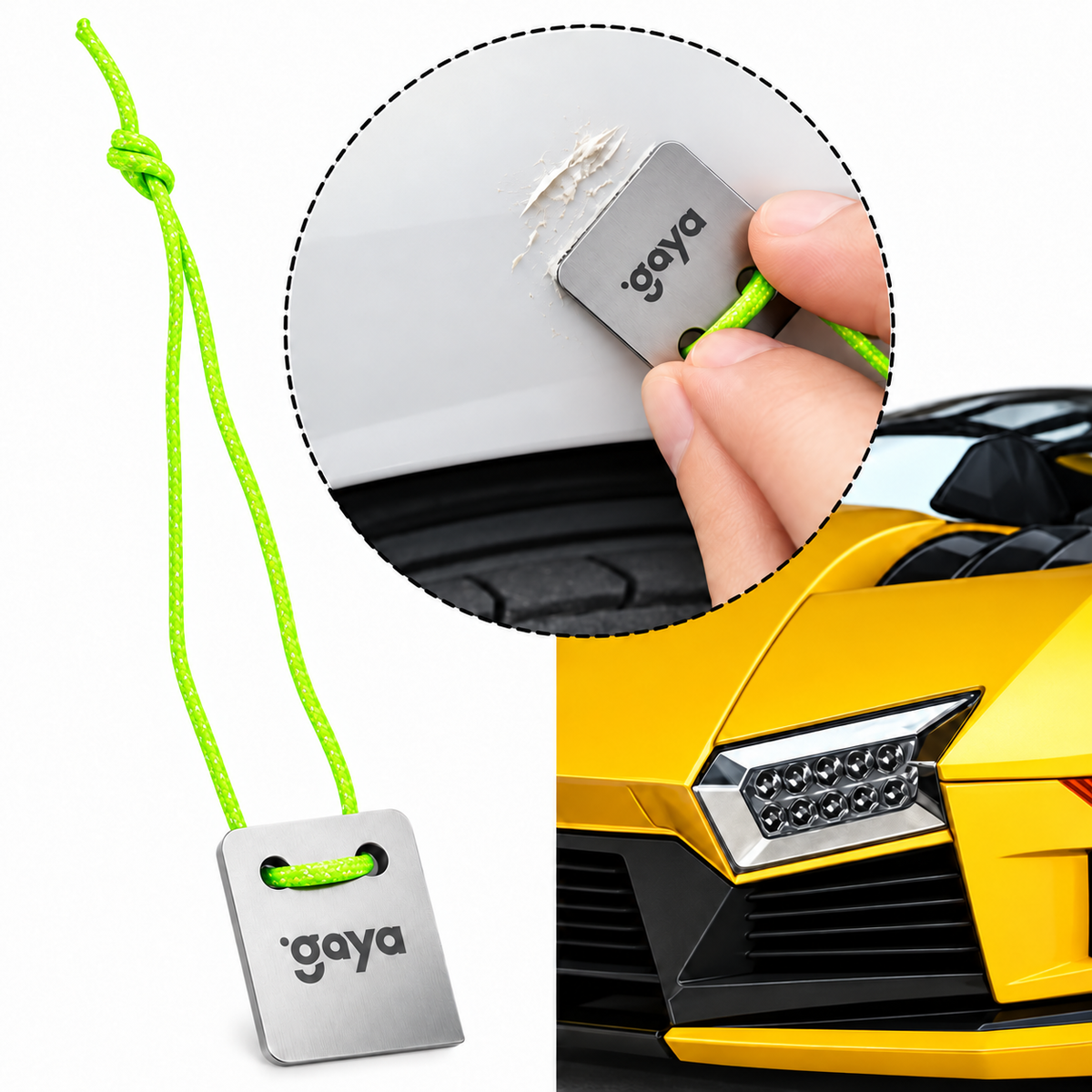 Scratch repair tool (dennibing blade block)