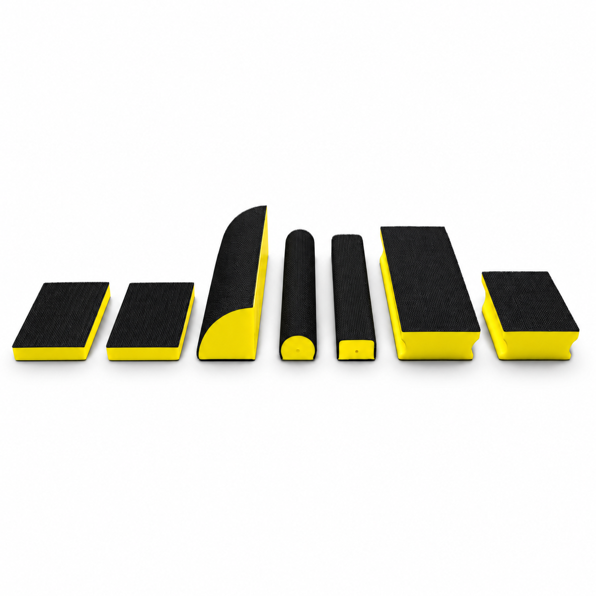 Sanding Block Kit Hook & Loop (7-Piece Set)