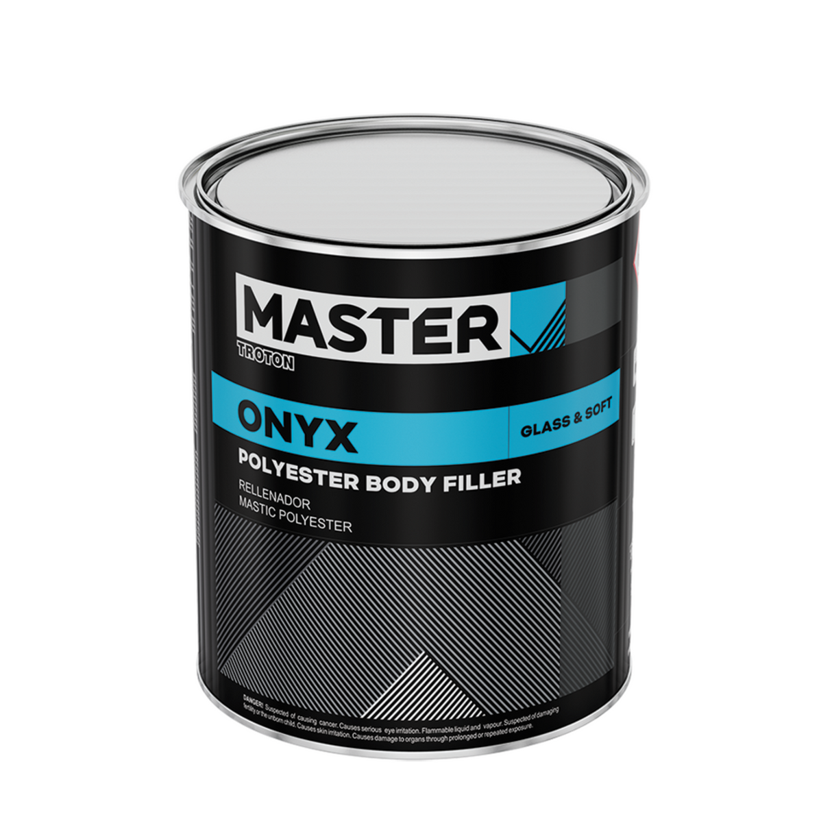 Glass Fiber Polyester Body Filler Onyx