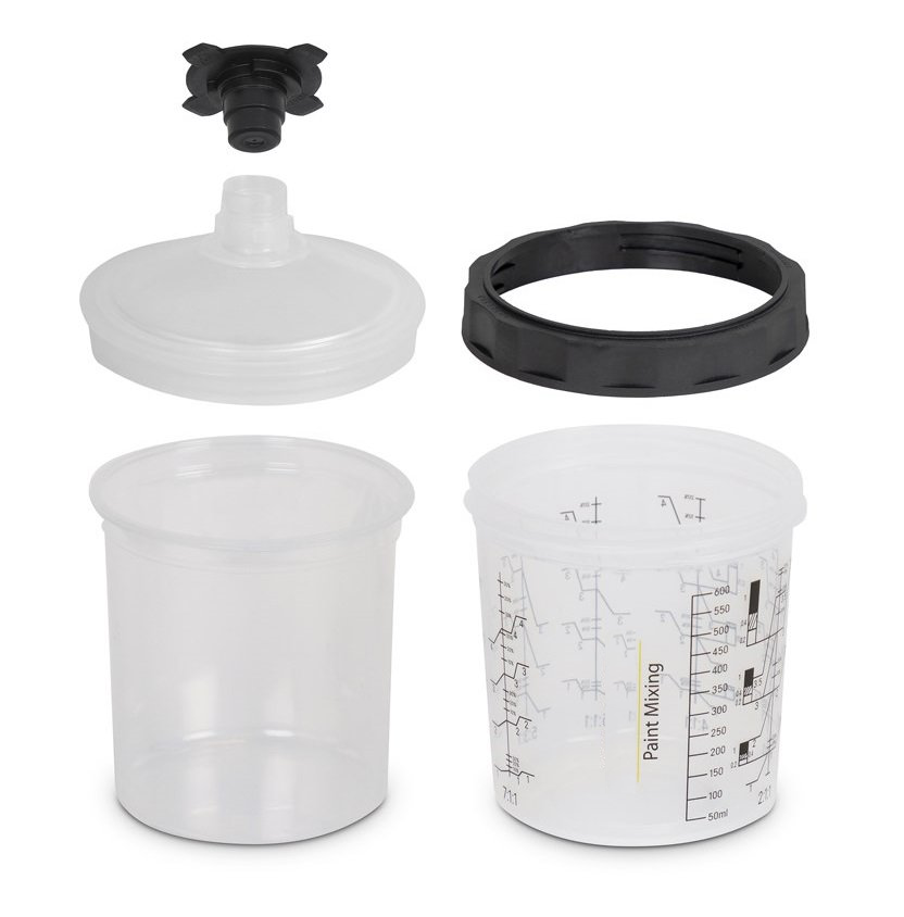 Gobelet PPS, 400 ml, 650 ml, 850 ml, 50 pièces/boîte