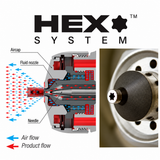 Sagola 4600 HEX HVLP Spray Gun