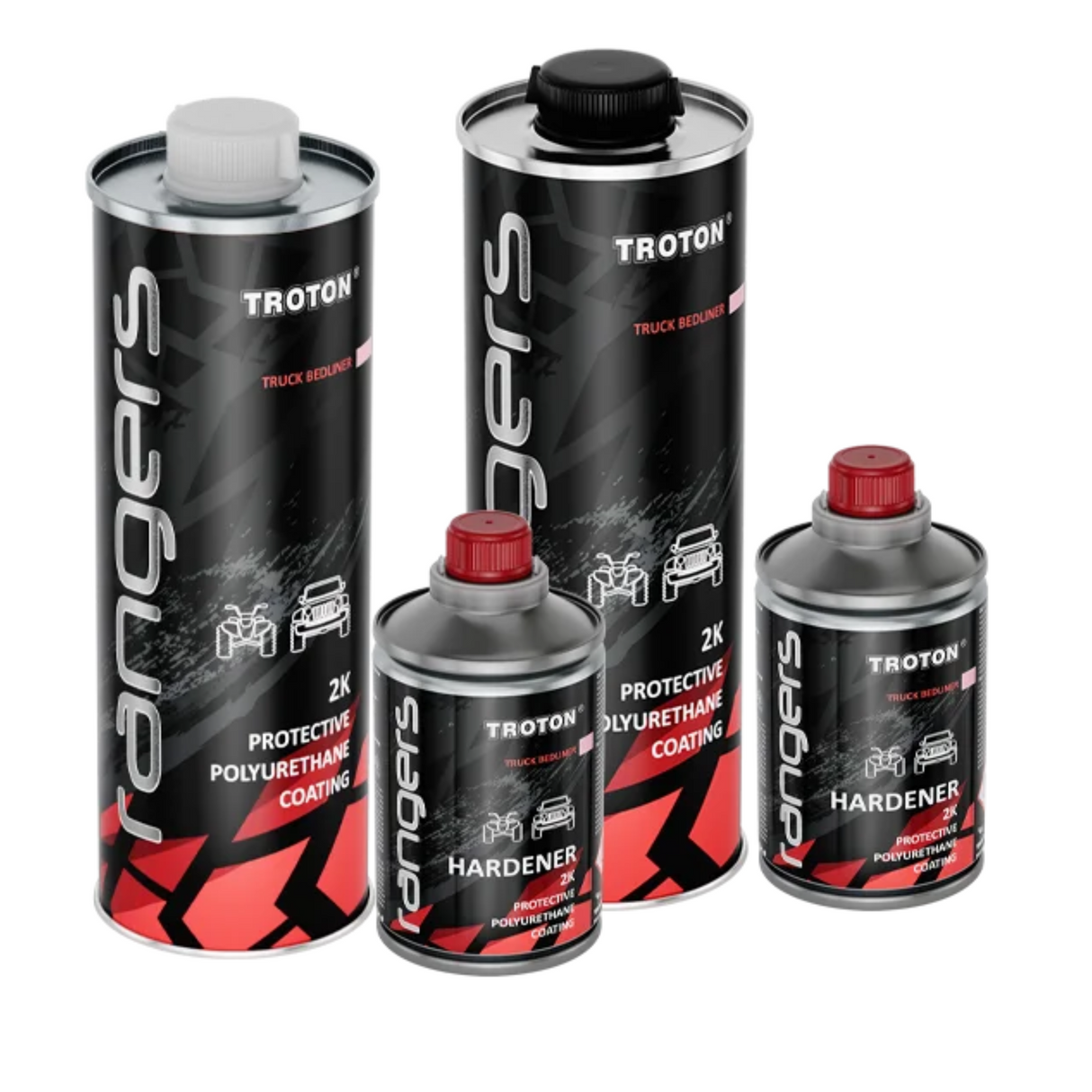 Kit de revêtement protecteur en polyuréthane 2K Rangers