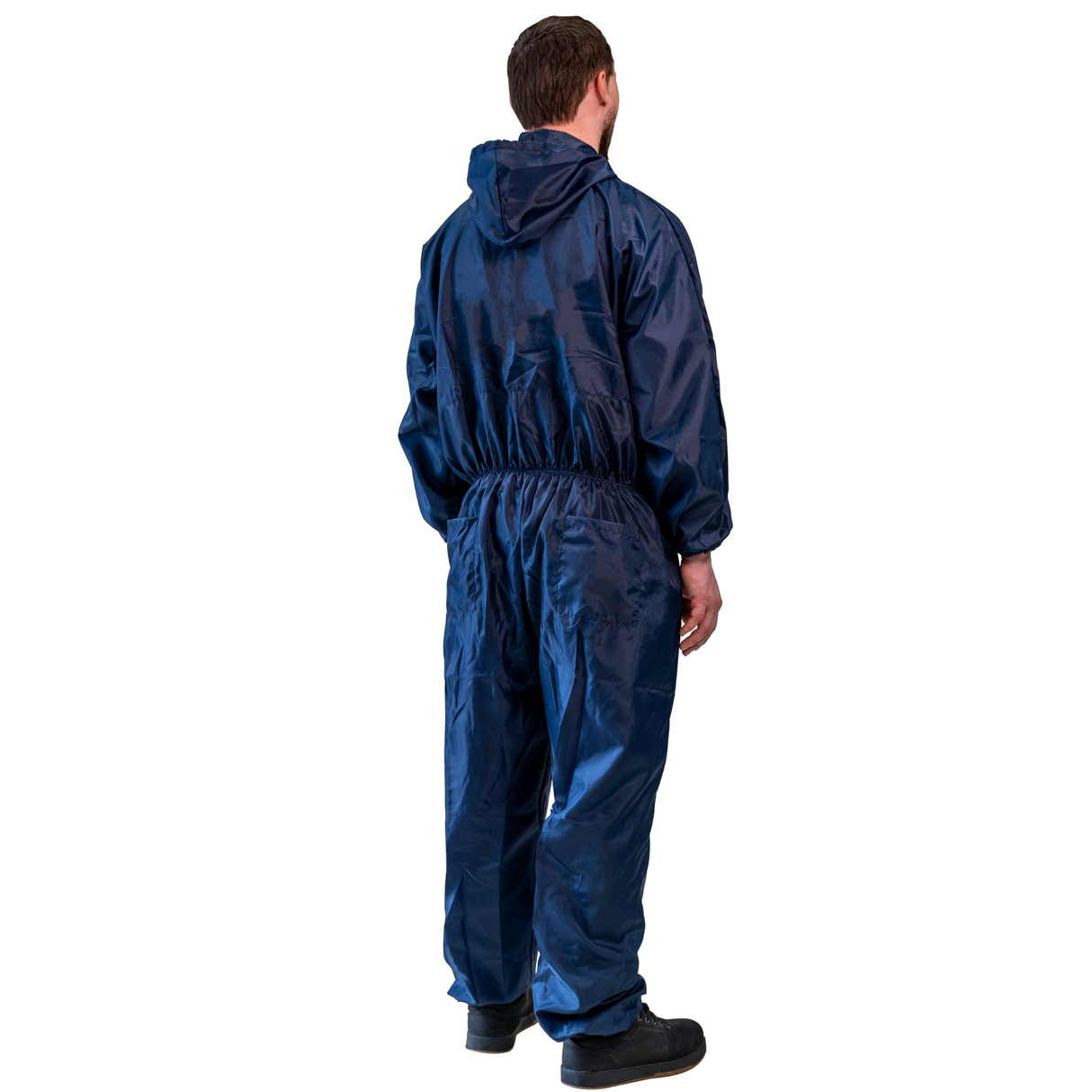 Combinaison de peinture EPI unisexe - Combinaison à capuche de couleur bleu marine pour une protection complète du corps
