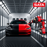 SATAjet X DIGITAL Ready Clearcoat Edition